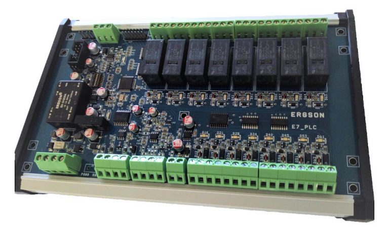 Programmable Logic Controller Ergson E7S for grain bin fan control